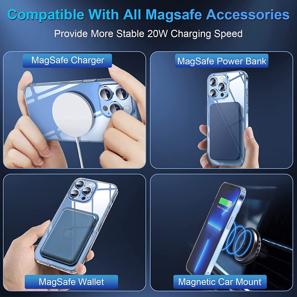 Magsafe Compatible Clear case for iPhone 13 Pro Max