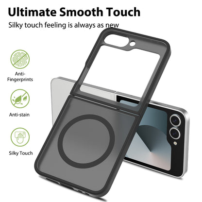 Magsafe Compatible Matte Case for Samsung Galaxy Z Flip 6