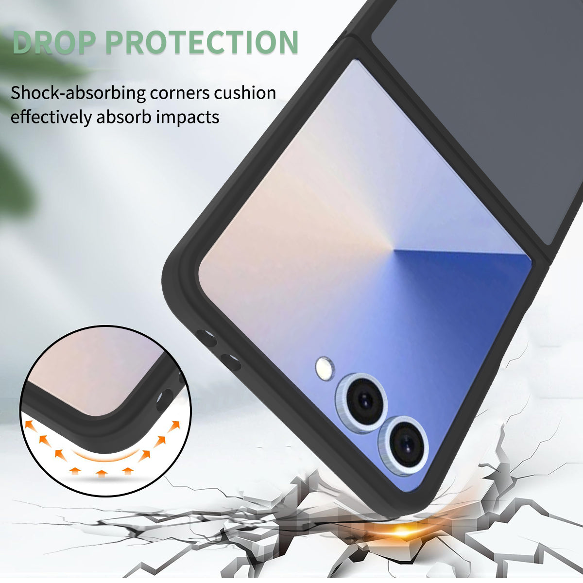 Magsafe Compatible Matte Case for Samsung Galaxy Z Flip 7