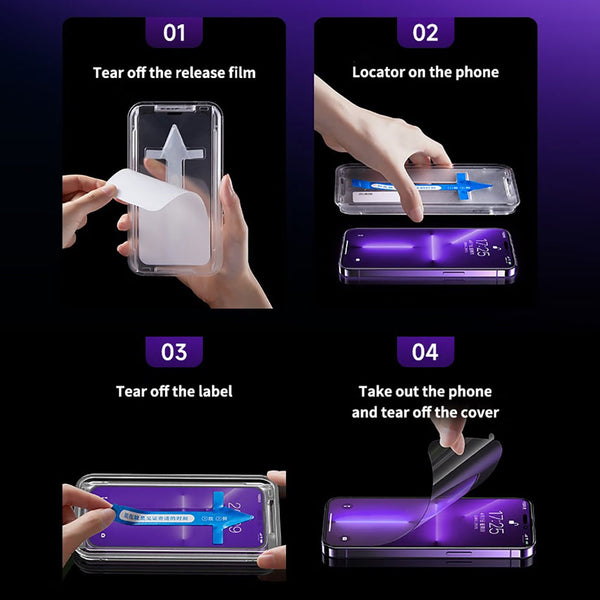 Guided Glass Screen Protector for iPhone 13