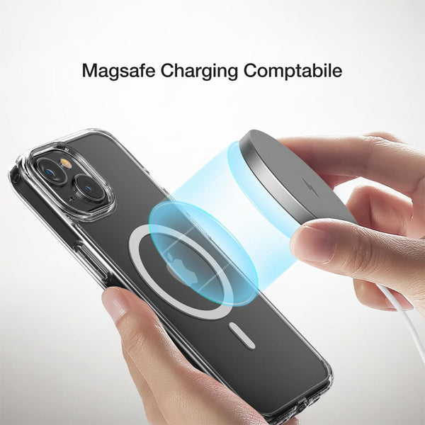 Magsafe Compatible Clear Case for iPhone 15 Plus