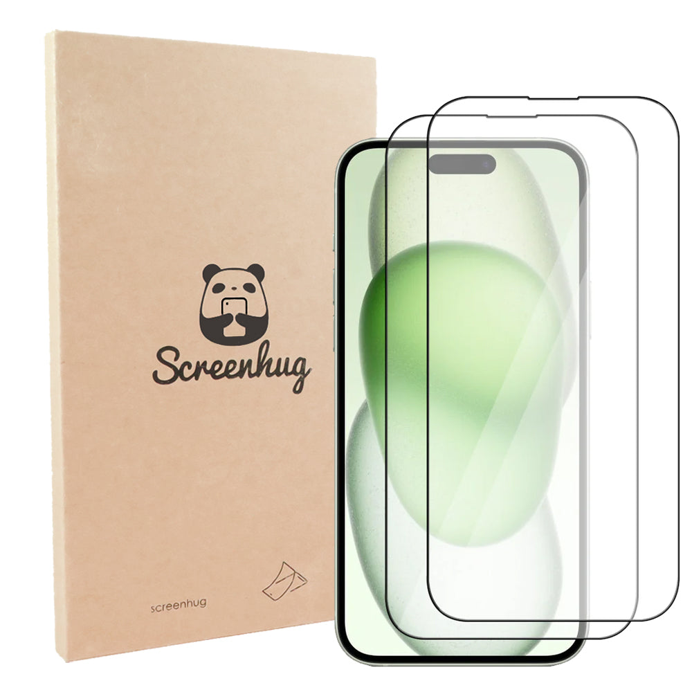 Ceramic Film Screen Protector for iPhone 15 Plus (2 pack)