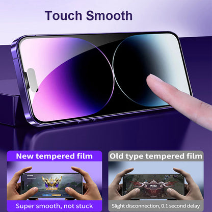 iPhone 16 Tempered Glass Screen Protector [2-Pack] with Easy Alignment Frame – Matte Anti-Glare, Premium by SwiftShield