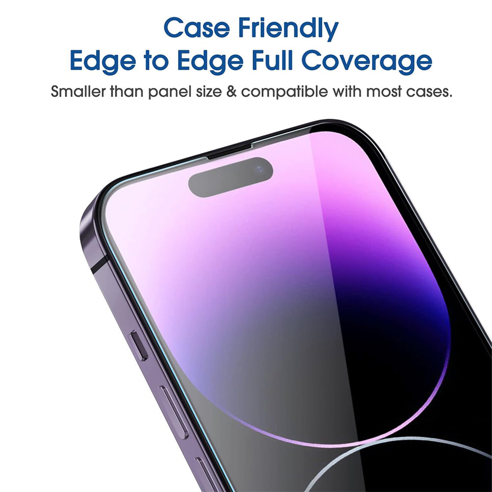 iPhone 11 Matte Anti-Glare Premium Tempered Glass Screen Protector Alignment Kit by SwiftShield [2-Pack]