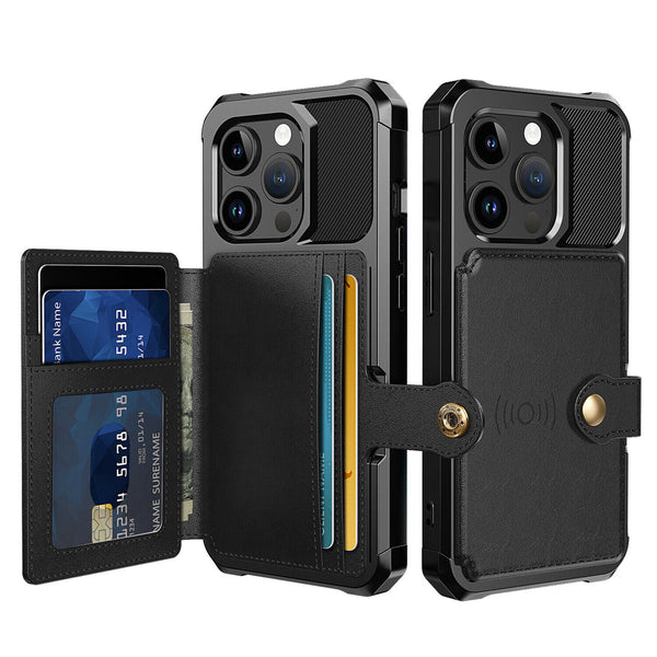 Flip Wallet Case for iPhone 15 Pro