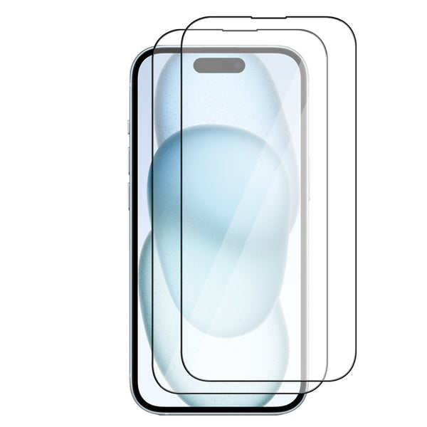 Ceramic Film Screen Protector for iPhone 15 (2 pack)