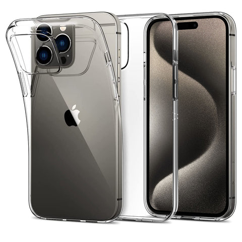 Clear Gel Case for iPhone 15 Pro Max
