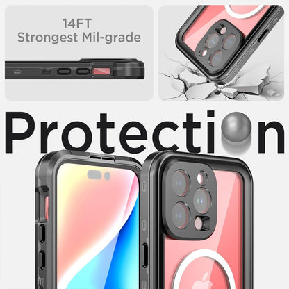 iPhone 15 Pro Max Magsafe Waterproof case