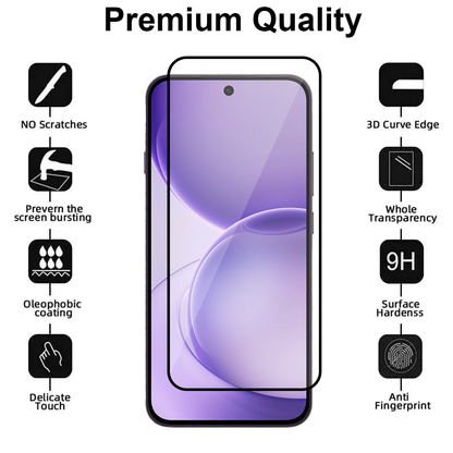 Full Cover Glass Screen Protector for Oppo Reno16 F 5G
