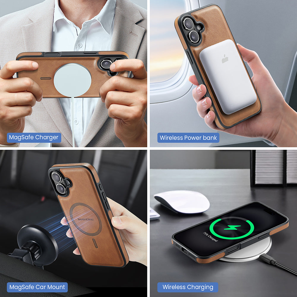 Magsafe compatible Wallet Case for iPhone 16