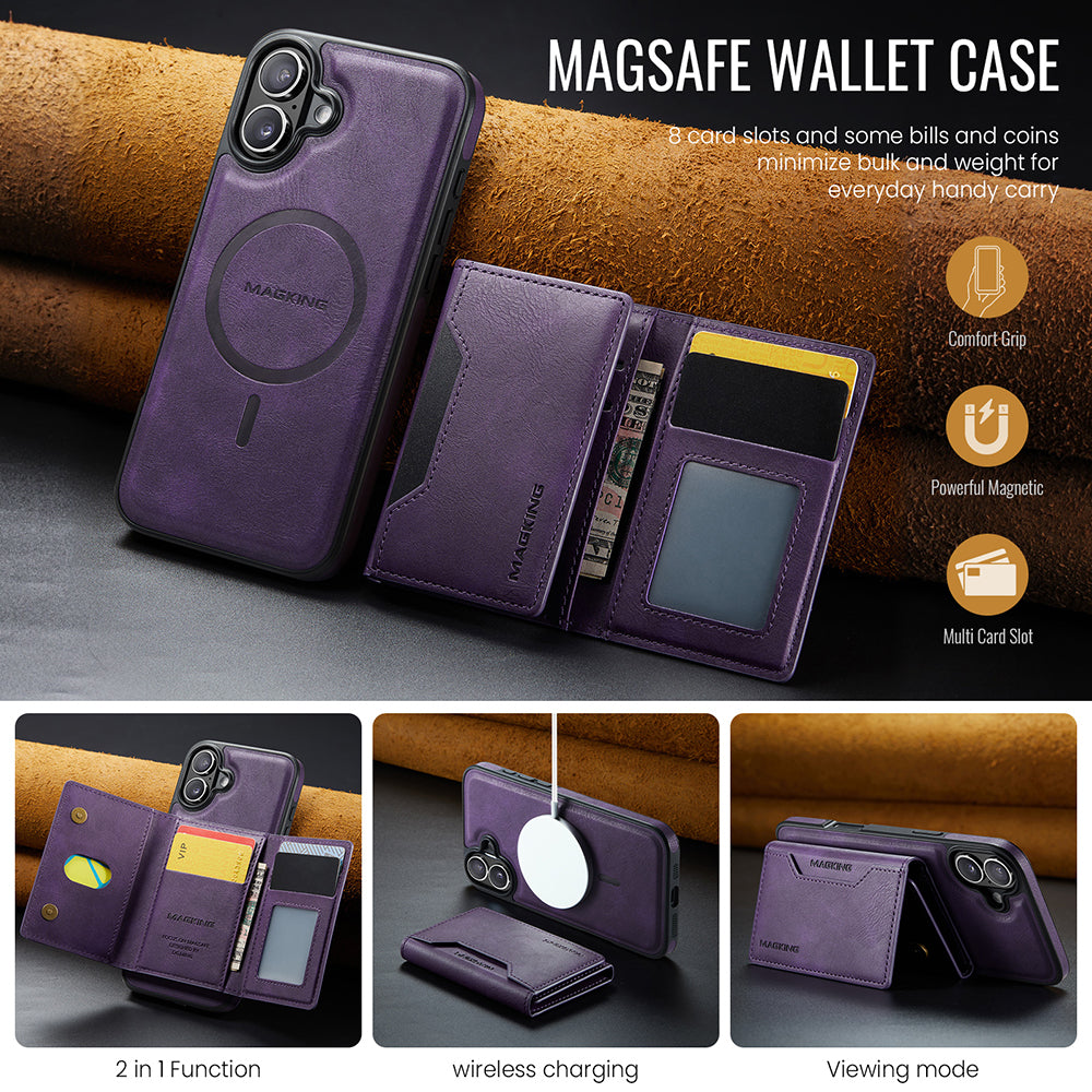 Magsafe compatible Wallet Case for iPhone 16