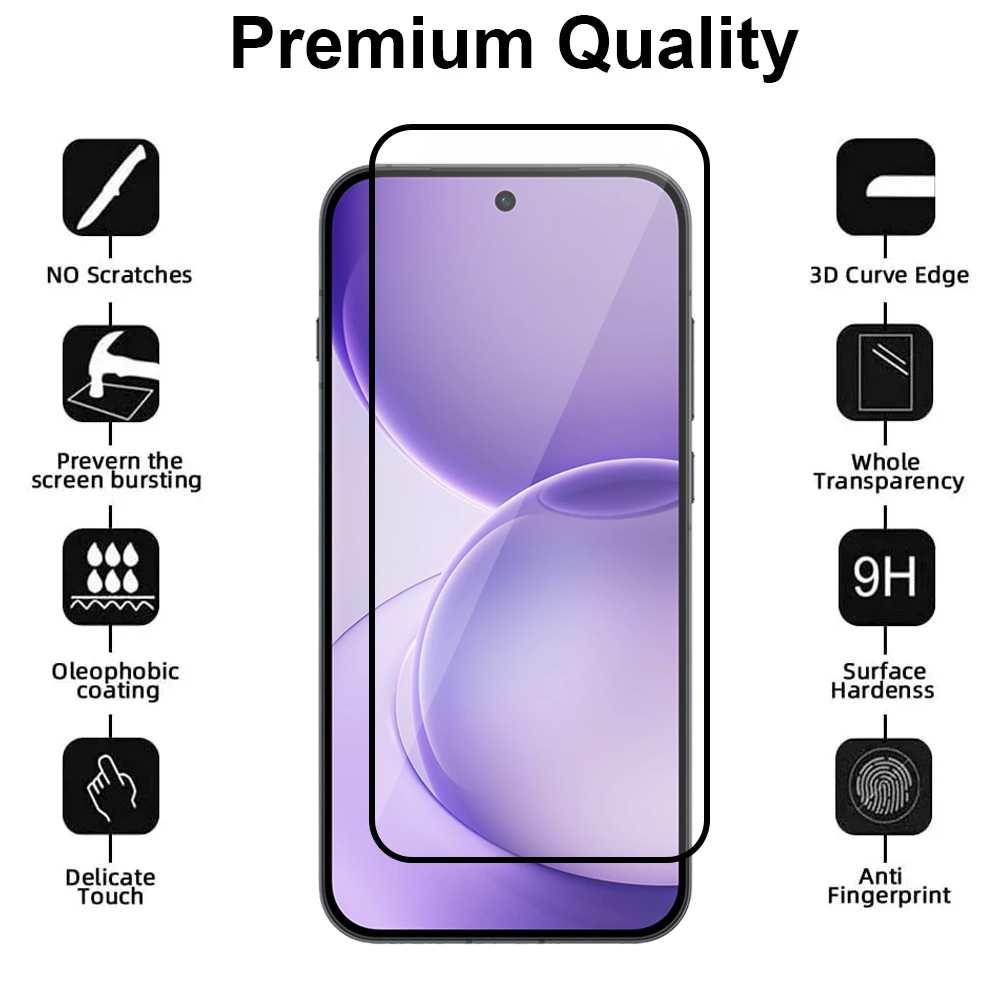 Full Cover Glass Screen Protector for Oppo Reno16 Pro