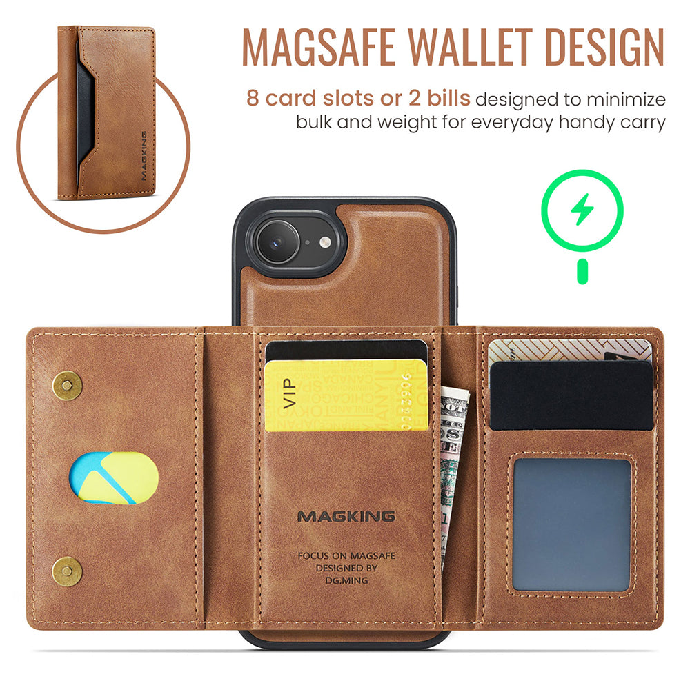 Magsafe compatible Wallet Case for iPhone 16e