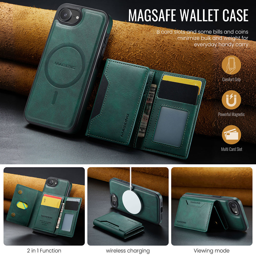 Magsafe compatible Wallet Case for iPhone 16e
