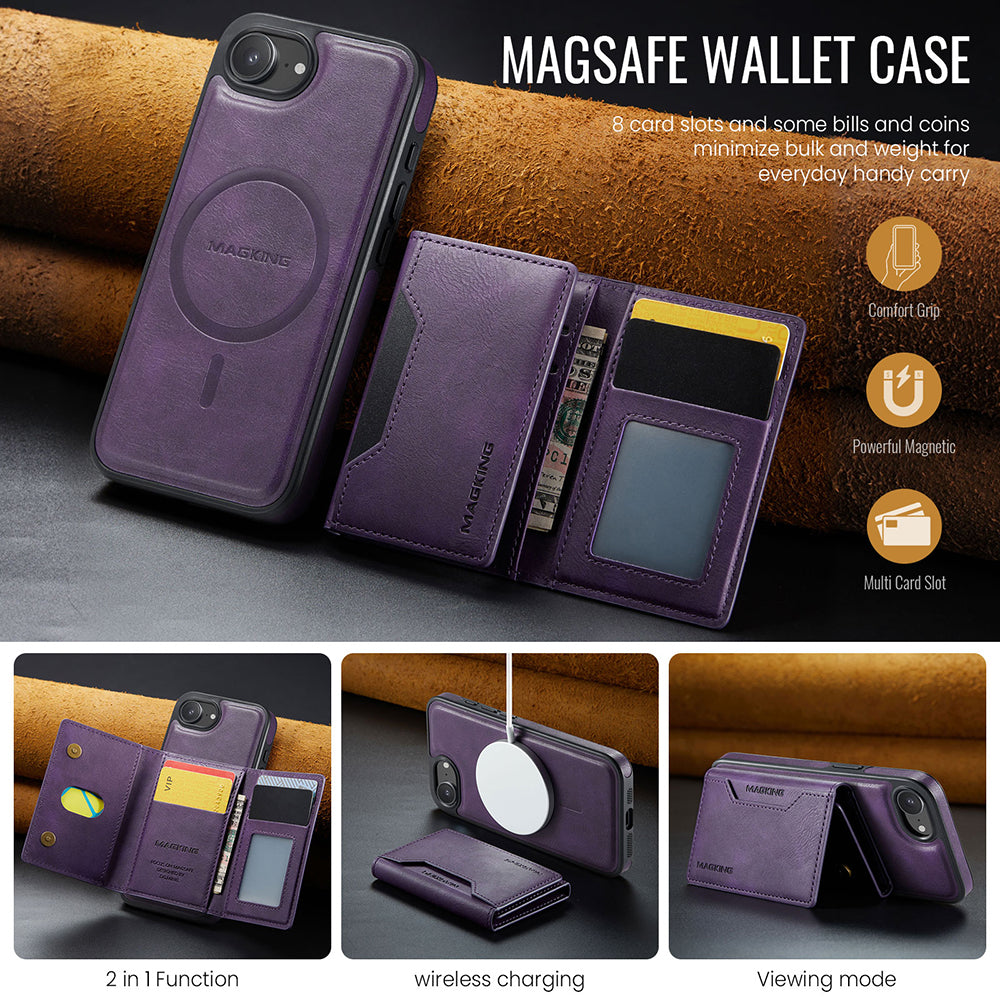Magsafe compatible Wallet Case for iPhone 16e