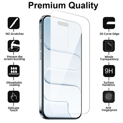iPhone Air Glass Screen Protector Case Friendly