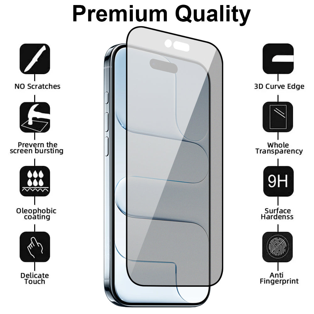 Anti-Glare Matte Glass Screen Protector for iPhone Air