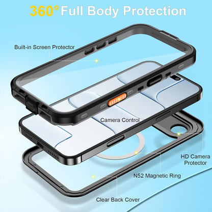 Redpepper Waterproof Magsafe Compatible Case for iPhone Air