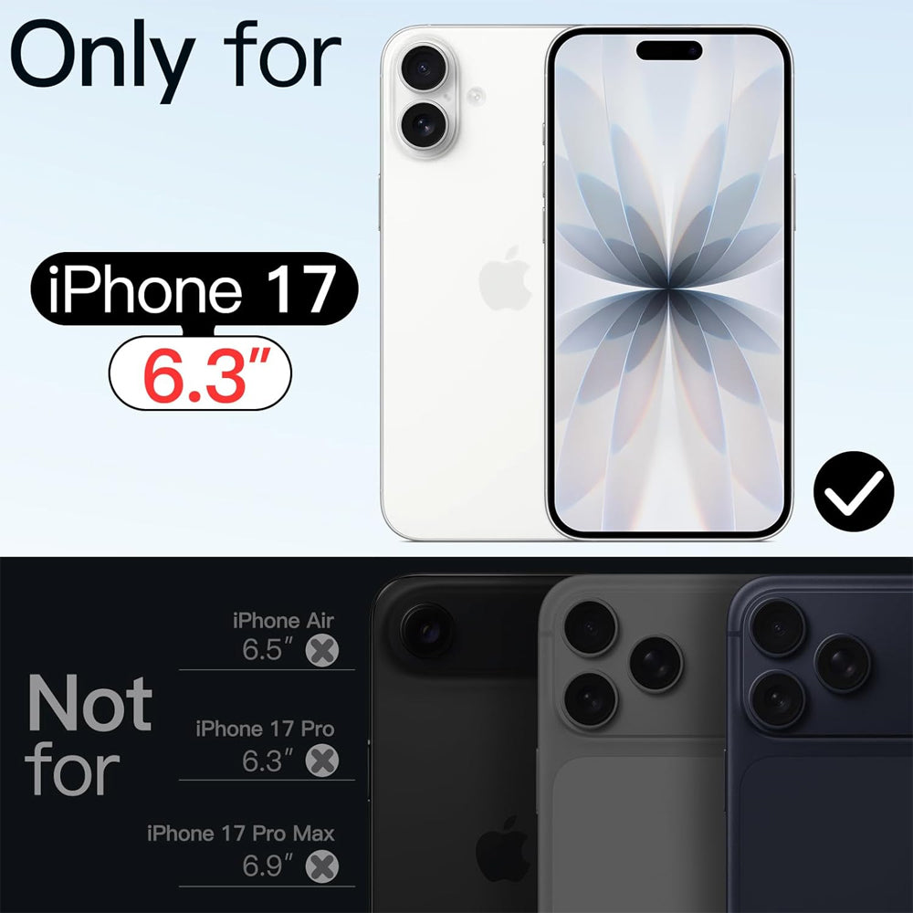 Magsafe Compatible Clear Case for iPhone 17