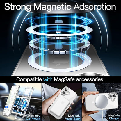 Magsafe Compatible Clear Case for iPhone 17