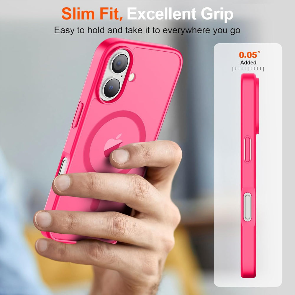 Matte Magsafe Compatible Case for iPhone 17