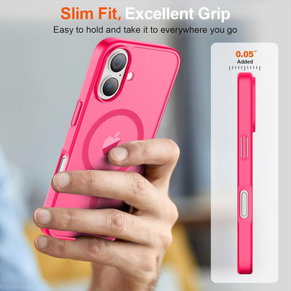 Matte Magsafe Compatible Case for iPhone 17