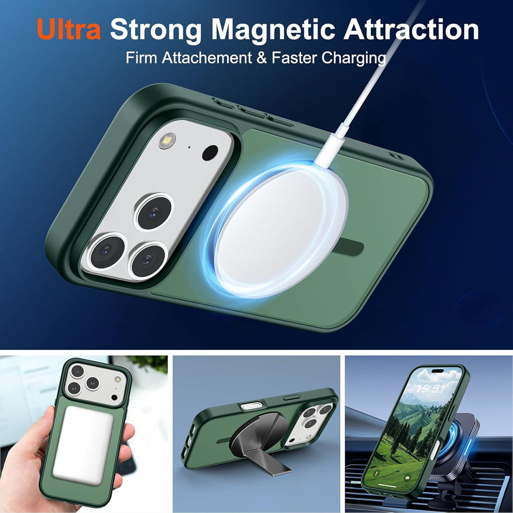 Matte Magsafe Compatible Case for iPhone 17 Pro
