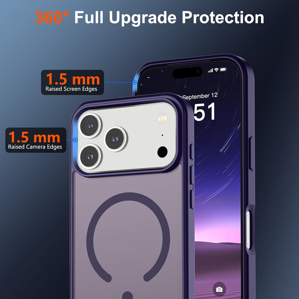 Matte Magsafe Compatible Case for iPhone 17 Pro