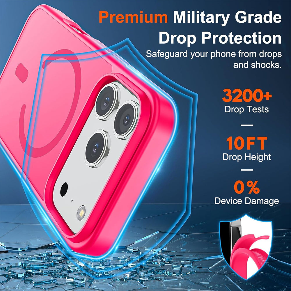 Matte Magsafe Compatible Case for iPhone 17 Pro