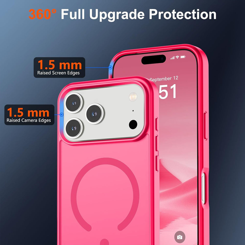 Matte Magsafe Compatible Case for iPhone 17 Pro