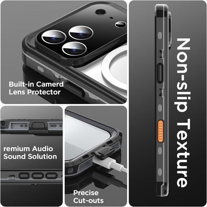 Redpepper Waterproof Magsafe Compatible Case for iPhone 17 Pro