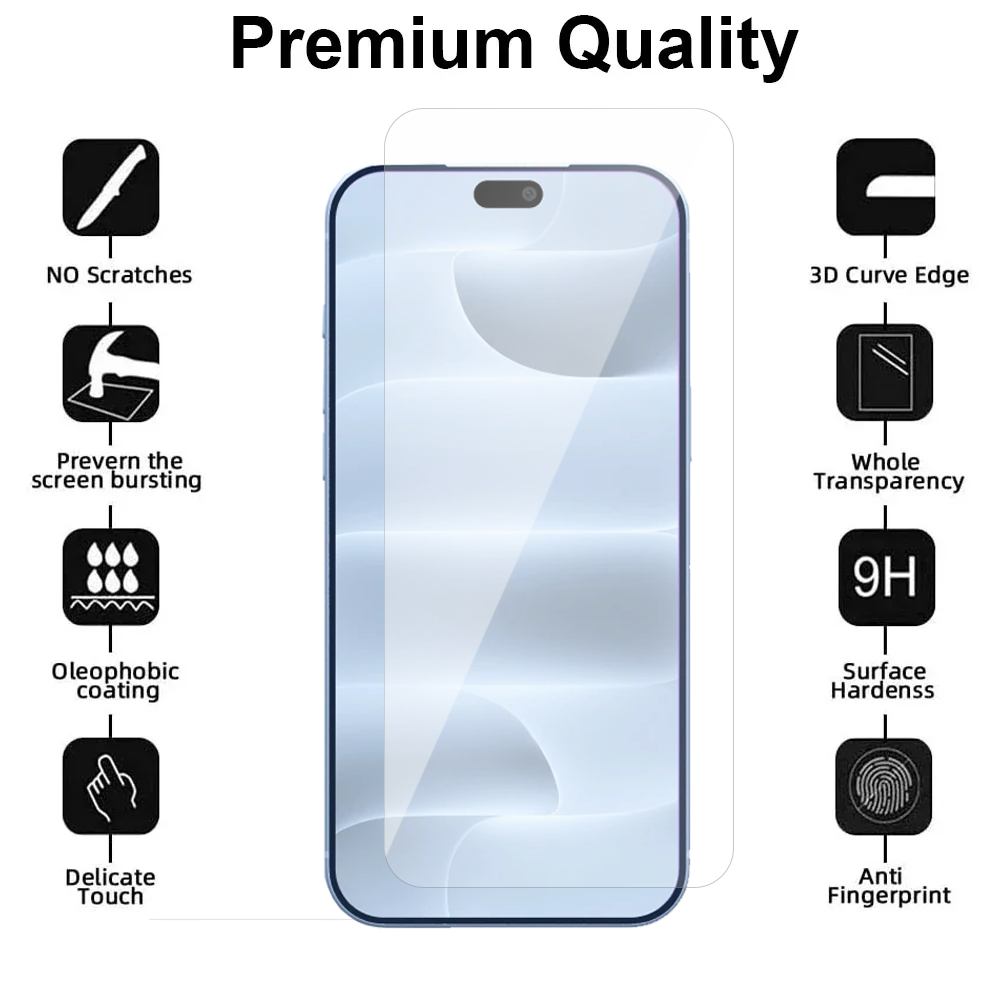 Glass Screen Protector for iPhone 18 Pro Max