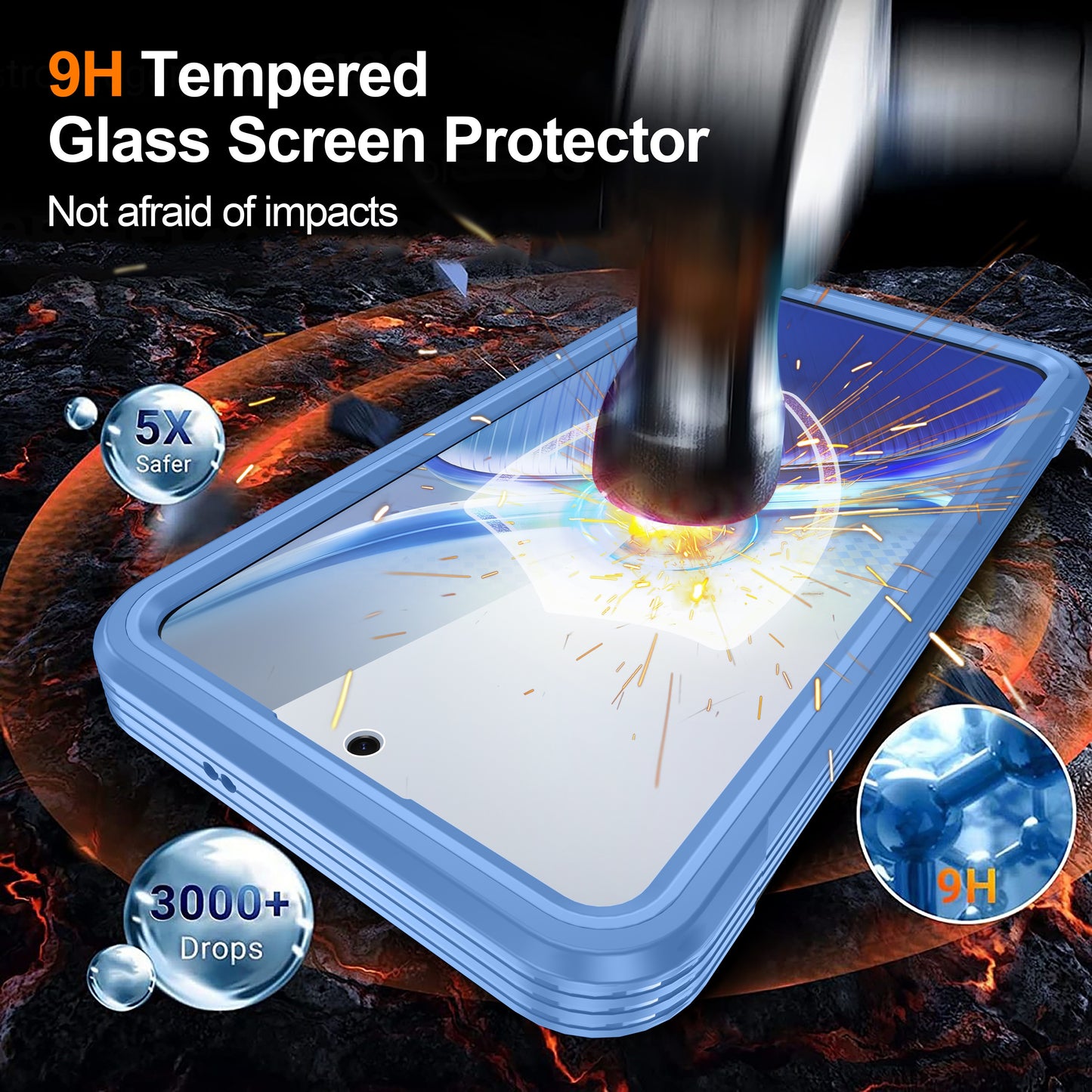 Heavy Duty 360 Protection Case for Samsung Galaxy S26 FE