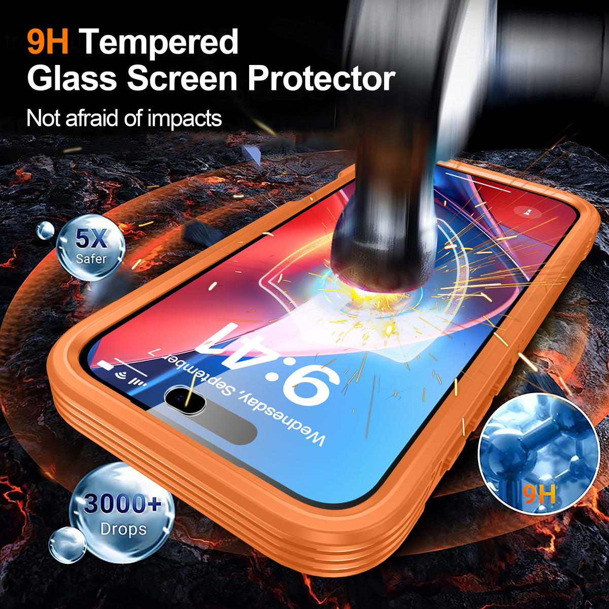 Heavy Duty 360 Magsafe Compatible Case for iPhone 18 Pro