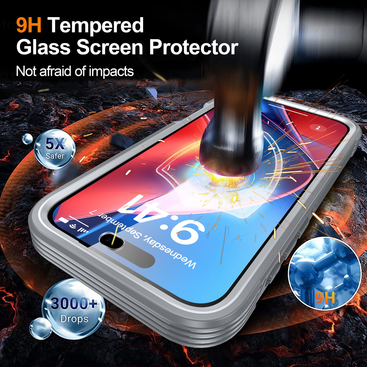 Heavy Duty 360 Magsafe Compatible Case for iPhone 18 Pro