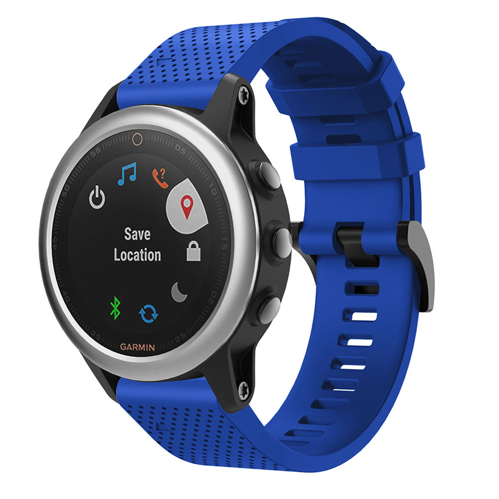 QuickFit Compatible 20mm Rubber Strap for Garmin Fenix 8 (43mm)20mm Rubber Strap for Garmin Fenix 7S / 7S Pro20mm Rubber Strap for Garmin Instinct 2S