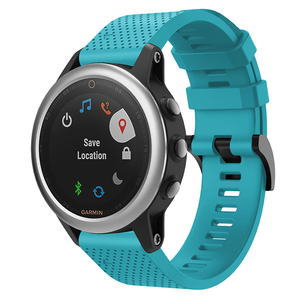 QuickFit Compatible 20mm Rubber Strap for Garmin Fenix 8 (43mm)20mm Rubber Strap for Garmin Fenix 7S / 7S Pro20mm Rubber Strap for Garmin Instinct 2S