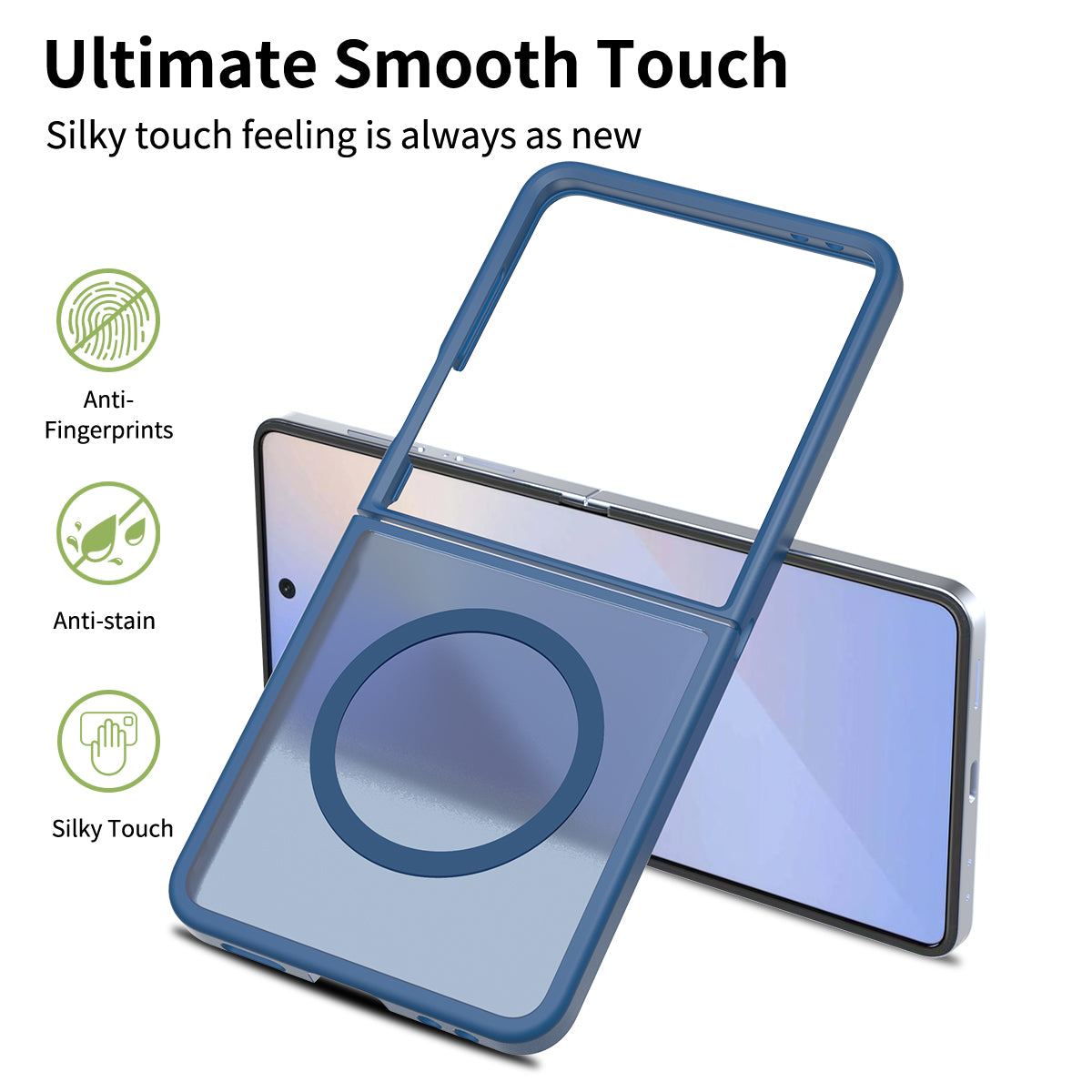 Magsafe Compatible Matte Case for Samsung Galaxy Z Flip 7