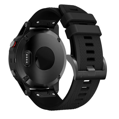QuickFit 22mm Rubber Strap for Garmin Fenix 8 / E (47mm)