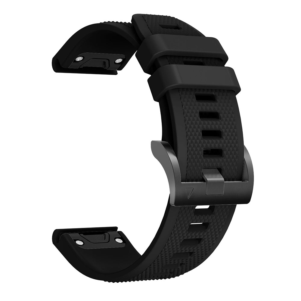 QuickFit 22mm Rubber Strap for Garmin Fenix 8 / E (47mm)