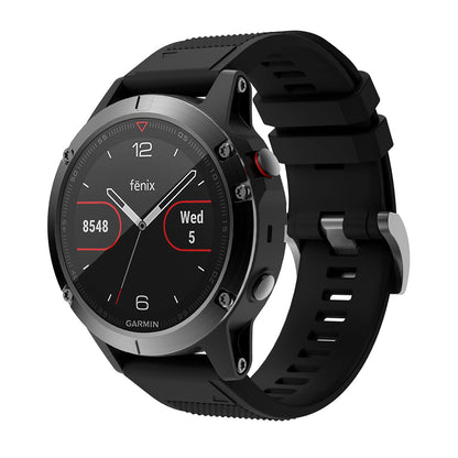QuickFit 22mm Rubber Strap for Garmin Fenix 8 / E (47mm)