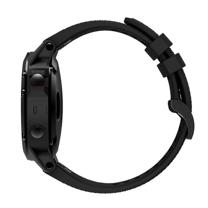QuickFit 22mm Rubber Strap for Garmin Fenix 8 / E (47mm)