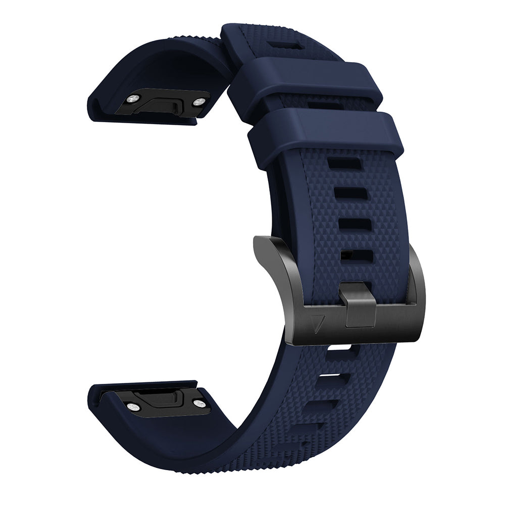 QuickFit 22mm Rubber Strap for Garmin Fenix 8 / E (47mm)