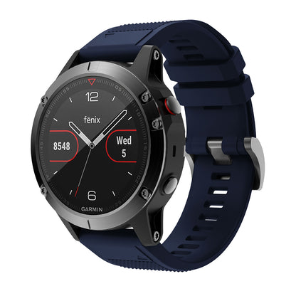 QuickFit 22mm Rubber Strap for Garmin Fenix 8 / E (47mm)