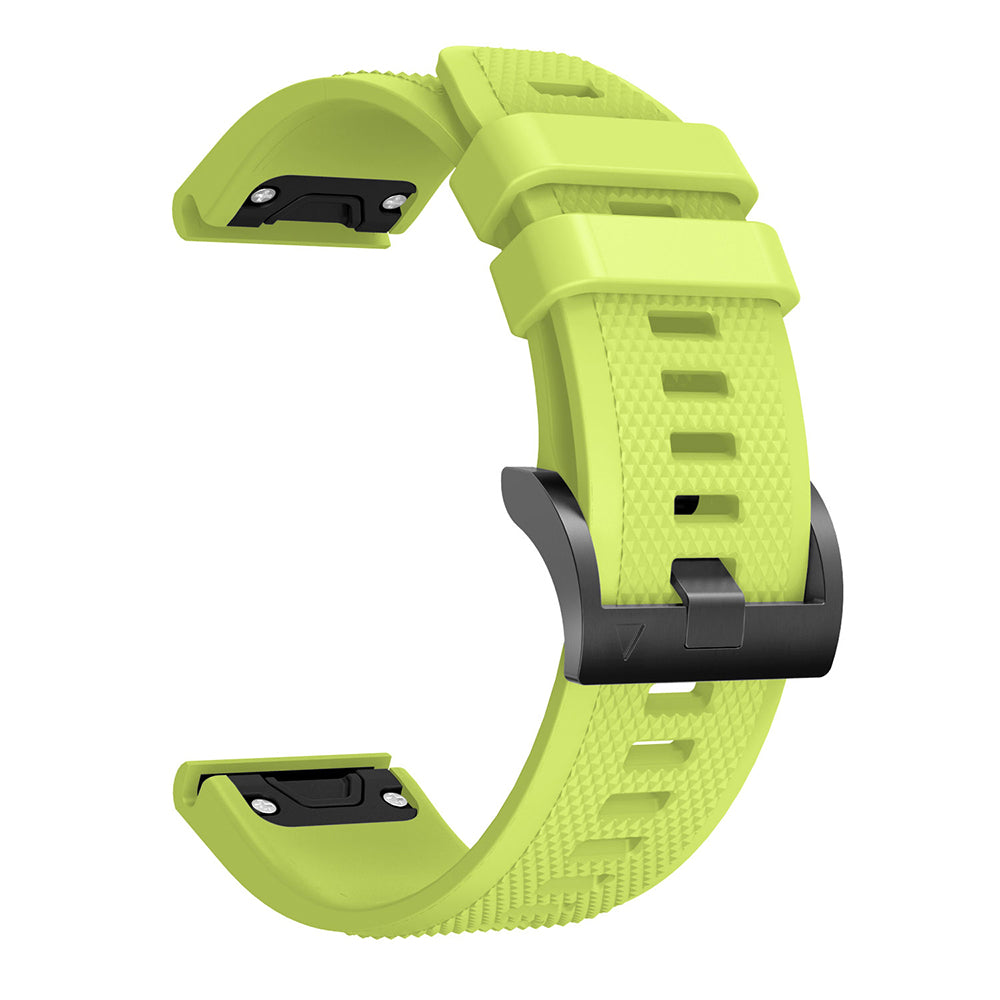 QuickFit 22mm Rubber Strap for Garmin Fenix 8 / E (47mm)