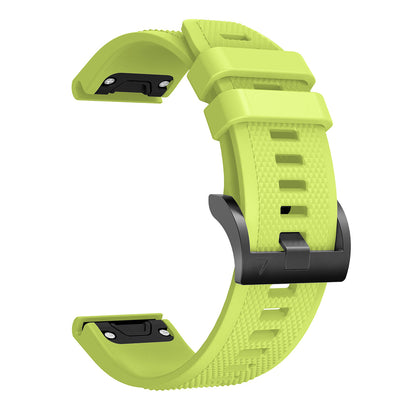 QuickFit 22mm Rubber Strap for Garmin Fenix 8 / E (47mm)