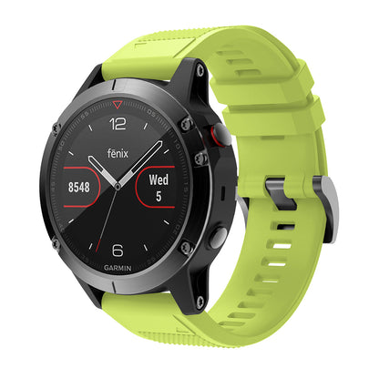 QuickFit 22mm Rubber Strap for Garmin Fenix 8 / E (47mm)