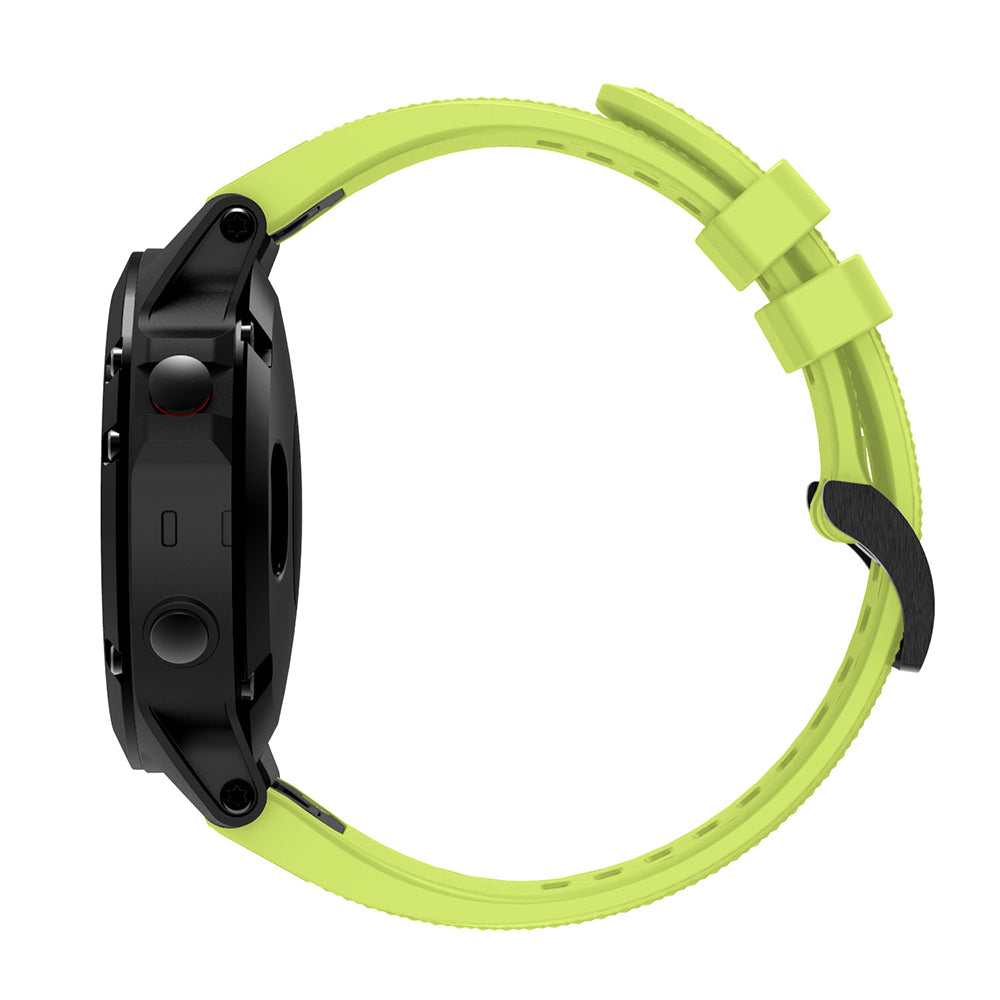 QuickFit 22mm Rubber Strap for Garmin Fenix 8 / E (47mm)