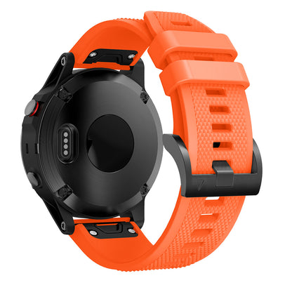 QuickFit 22mm Rubber Strap for Garmin Fenix 8 / E (47mm)