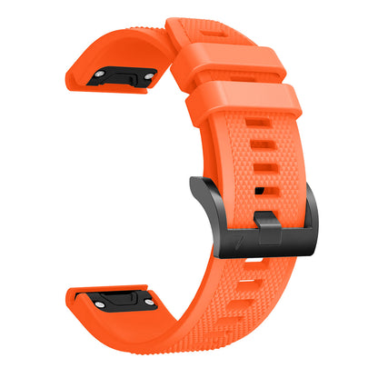 QuickFit 22mm Rubber Strap for Garmin Fenix 8 / E (47mm)
